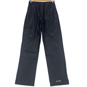 Columbia Rain Pants Kids Large 14/16 Black Waterproof Nylon Gorpcore Hiking
